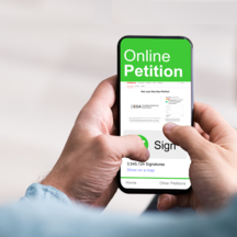 Sign our Not Just One Day Petition