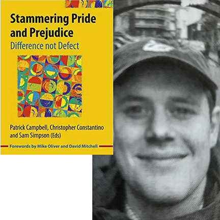 writer Joshua Walker, cover of book Stammering Pride and Prejudice