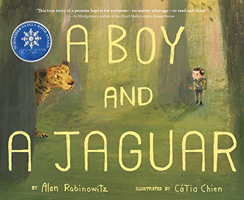 A boy and a jaguar