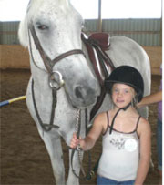 girl&horse