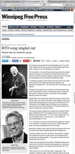 Randy Bachmann article